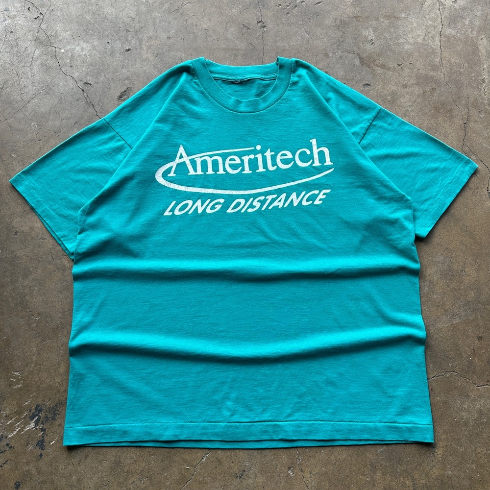 (L) Ameritech Long Distance Tech Tee
